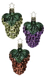 Grapes Galore - Assorted<br>Inge-glas Ornament